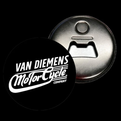 Van Diemens - Magnetic Bottle Opener | White Logo Thumbnail